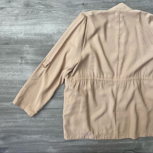 New Torrid Tan Anorak Jacket Shacket 00/10 - Picture 15 of 15